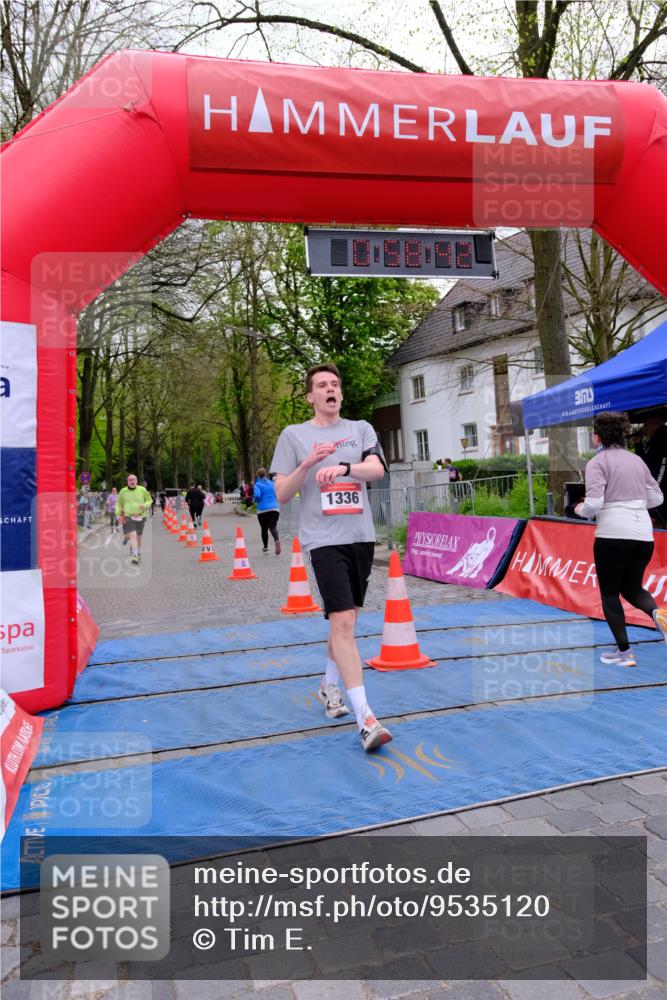 19.04.2026 - Hammer Lauf Tim E. http://msf.ph/oto/9535120 19.04.2026 10:43:50 Ziel 367, 1239, 1249, 1336, 1850 meine-sportfotos.de