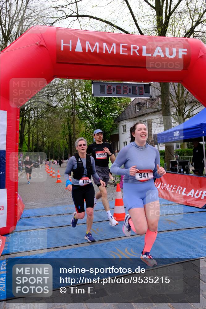 19.04.2026 - Hammer Lauf Tim E. http://msf.ph/oto/9535215 19.04.2026 10:44:20 Ziel 114, 484, 836, 941, 1075, 1623, 1767 meine-sportfotos.de