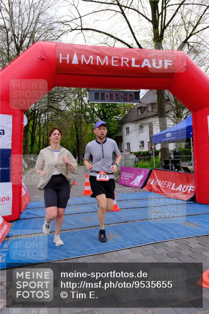 19.04.2026 - Hammer Lauf Tim E. http://msf.ph/oto/9535655 19.04.2026 10:47:50 Ziel 190, 274, 275, 288, 1872 meine-sportfotos.de