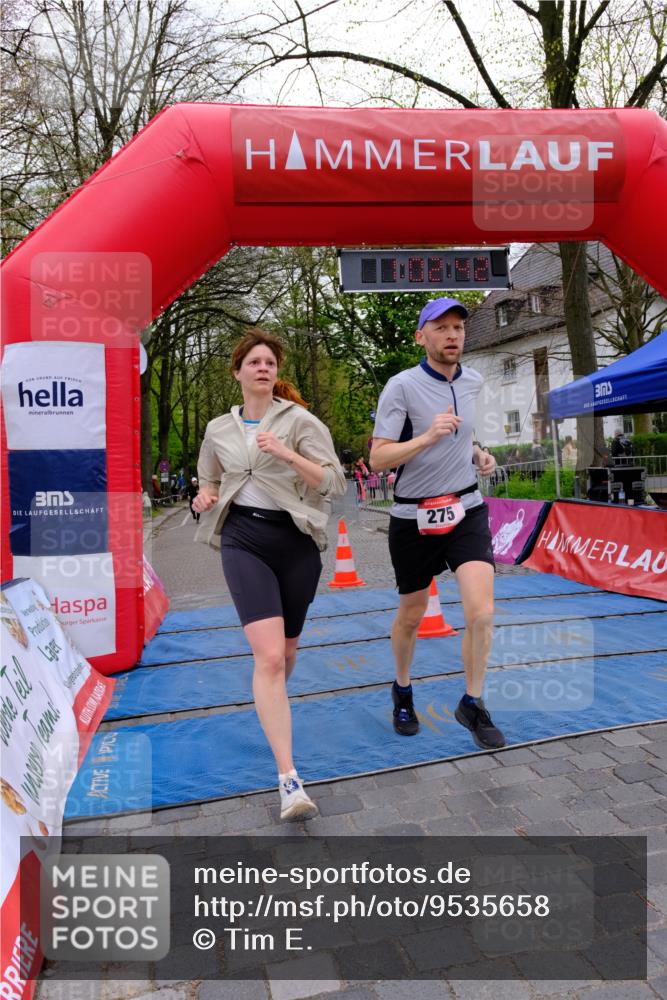 19.04.2026 - Hammer Lauf Tim E. http://msf.ph/oto/9535658 19.04.2026 10:47:50 Ziel 190, 274, 275, 288, 1872 meine-sportfotos.de