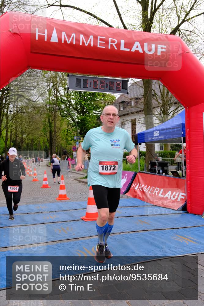 19.04.2026 - Hammer Lauf Tim E. http://msf.ph/oto/9535684 19.04.2026 10:47:56 Ziel 190, 288, 1204, 1872 meine-sportfotos.de