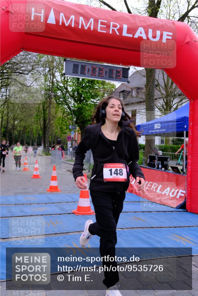 19.04.2026 - Hammer Lauf Tim E. http://msf.ph/oto/9535726 19.04.2026 10:48:21 Ziel 148, 343, 660, 715, 907 meine-sportfotos.de