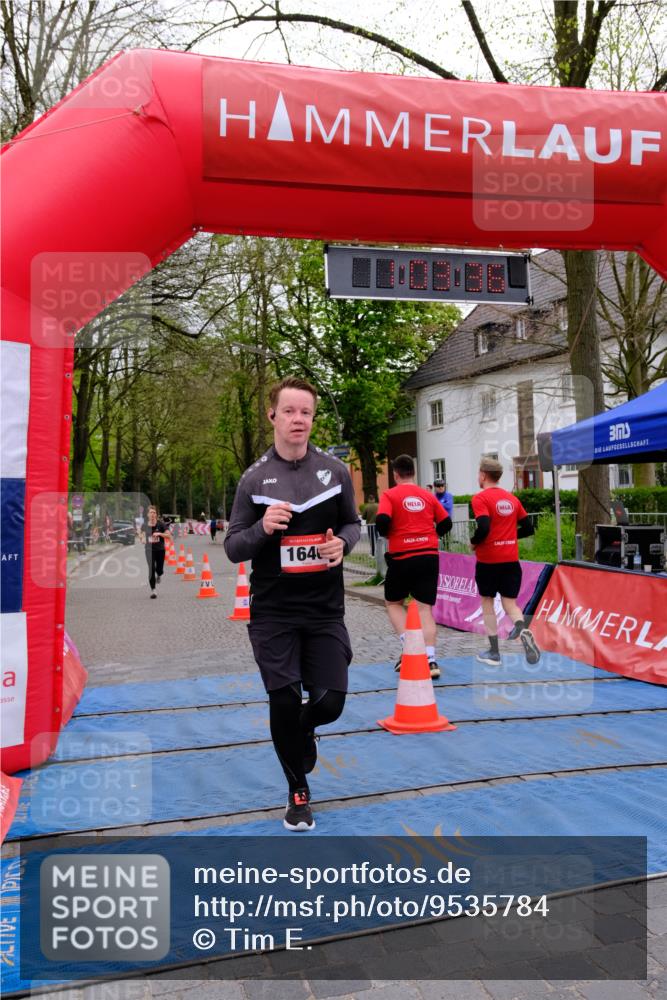 19.04.2026 - Hammer Lauf Tim E. http://msf.ph/oto/9535784 19.04.2026 10:48:44 Ziel 1032, 1333, 1640 meine-sportfotos.de