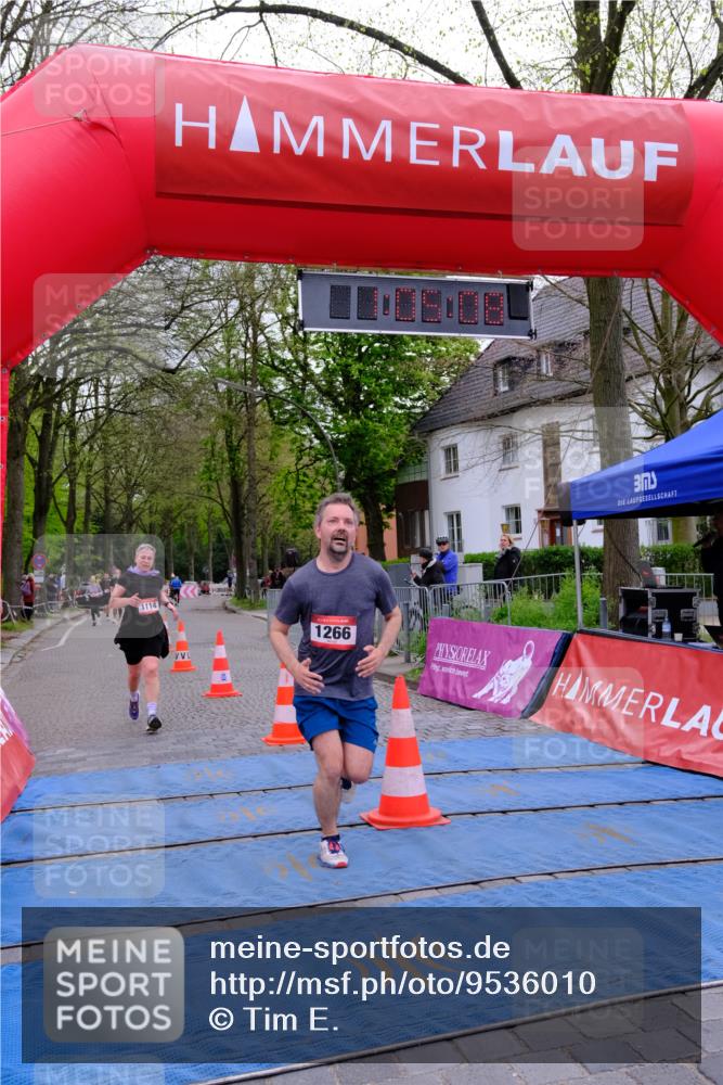 19.04.2026 - Hammer Lauf Tim E. http://msf.ph/oto/9536010 19.04.2026 10:50:16 Ziel 401, 1114, 1266 meine-sportfotos.de