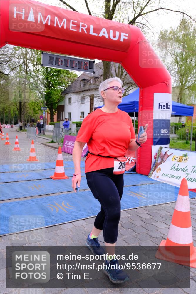 19.04.2026 - Hammer Lauf Tim E. http://msf.ph/oto/9536677 19.04.2026 10:56:20 Ziel 206, 526, 1144 meine-sportfotos.de