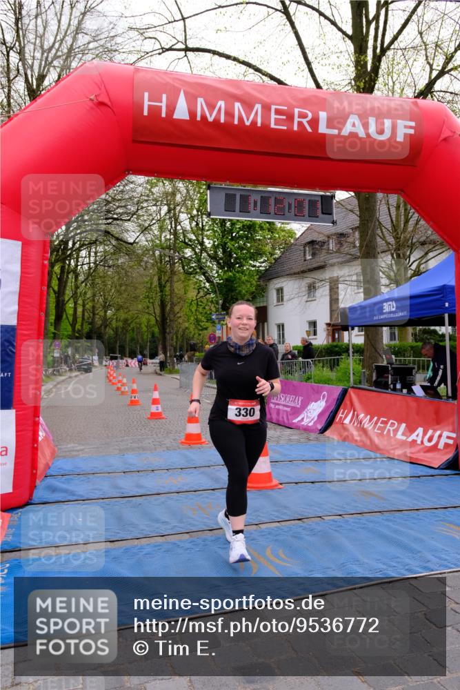 19.04.2026 - Hammer Lauf Tim E. http://msf.ph/oto/9536772 19.04.2026 10:57:08 Ziel 288, 330 meine-sportfotos.de