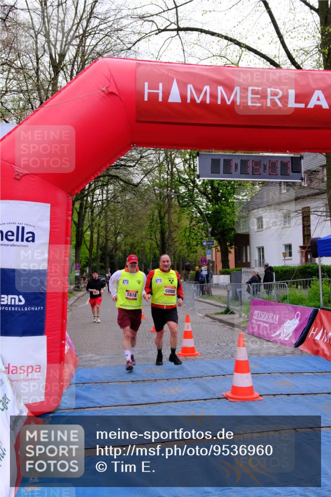19.04.2026 - Hammer Lauf Tim E. http://msf.ph/oto/9536960 19.04.2026 11:00:15 Ziel 312, 1818 meine-sportfotos.de