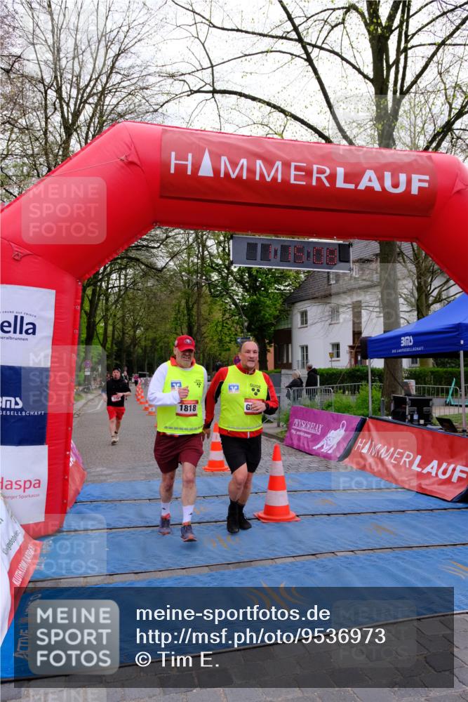 19.04.2026 - Hammer Lauf Tim E. http://msf.ph/oto/9536973 19.04.2026 11:00:16 Ziel 312, 1818 meine-sportfotos.de