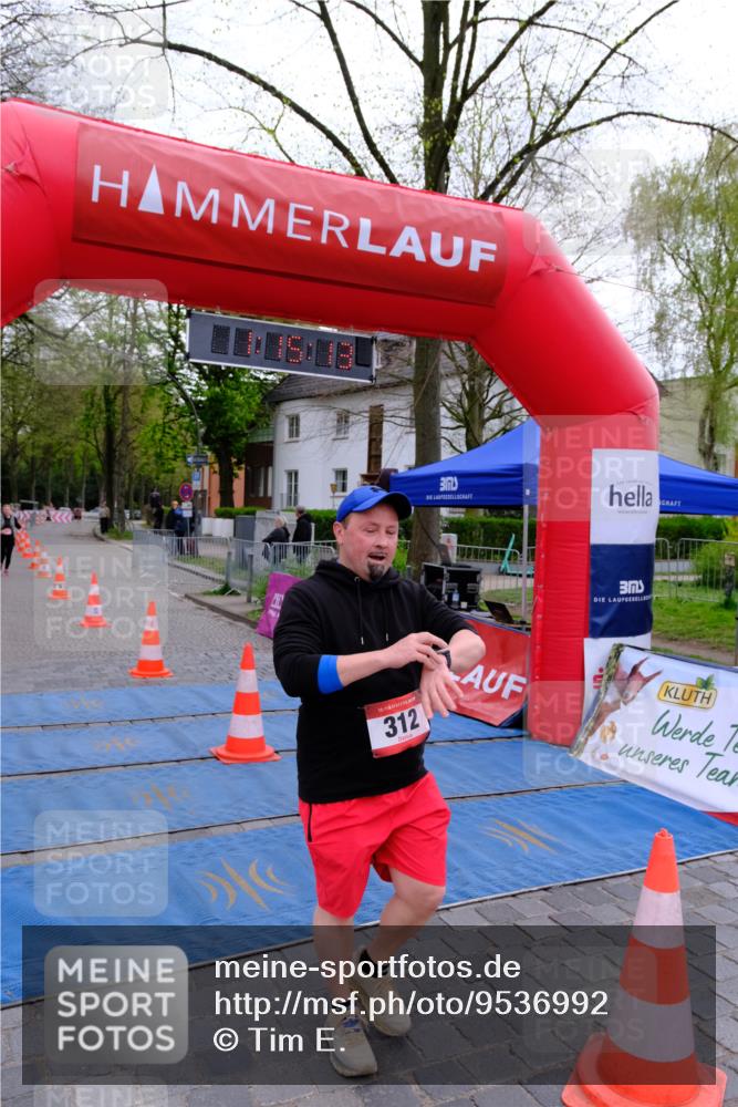 19.04.2026 - Hammer Lauf Tim E. http://msf.ph/oto/9536992 19.04.2026 11:00:21 Ziel 312, 1091 meine-sportfotos.de
