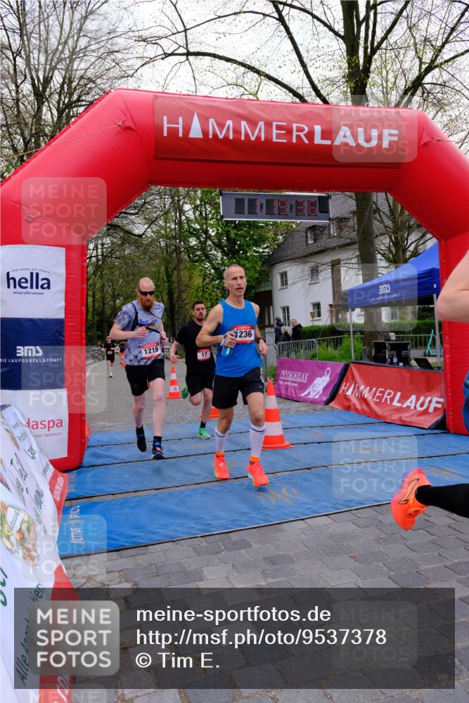19.04.2026 - Hammer Lauf Tim E. http://msf.ph/oto/9537378 19.04.2026 11:04:45 Ziel 17, 574, 862, 1219, 1236, 1747 meine-sportfotos.de