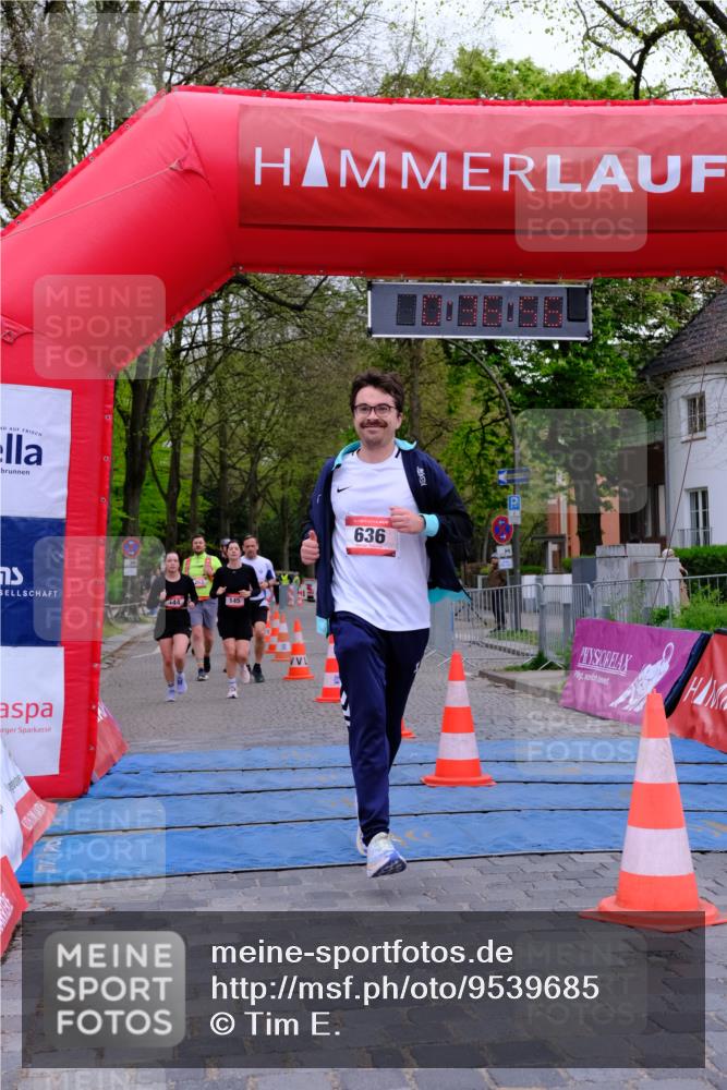 19.04.2026 - Hammer Lauf Tim E. http://msf.ph/oto/9539685 19.04.2026 11:37:04 Ziel 144, 145, 263, 636, 938, 1268 meine-sportfotos.de