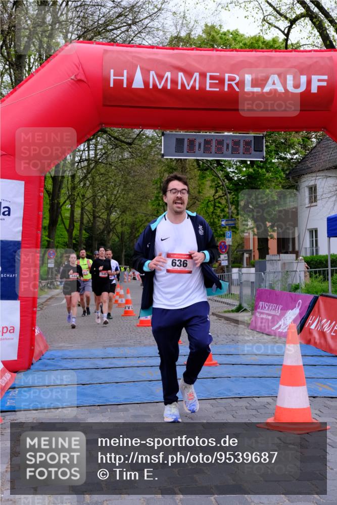 19.04.2026 - Hammer Lauf Tim E. http://msf.ph/oto/9539687 19.04.2026 11:37:04 Ziel 144, 145, 263, 636, 938, 1268 meine-sportfotos.de