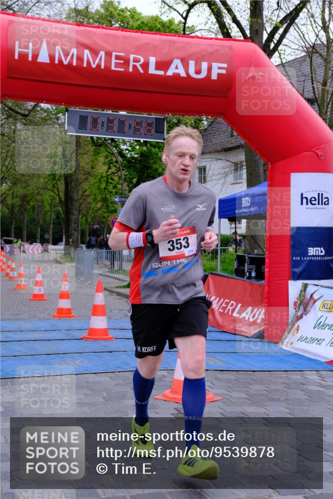 19.04.2026 - Hammer Lauf Tim E. http://msf.ph/oto/9539878 19.04.2026 11:38:04 Ziel 353 meine-sportfotos.de
