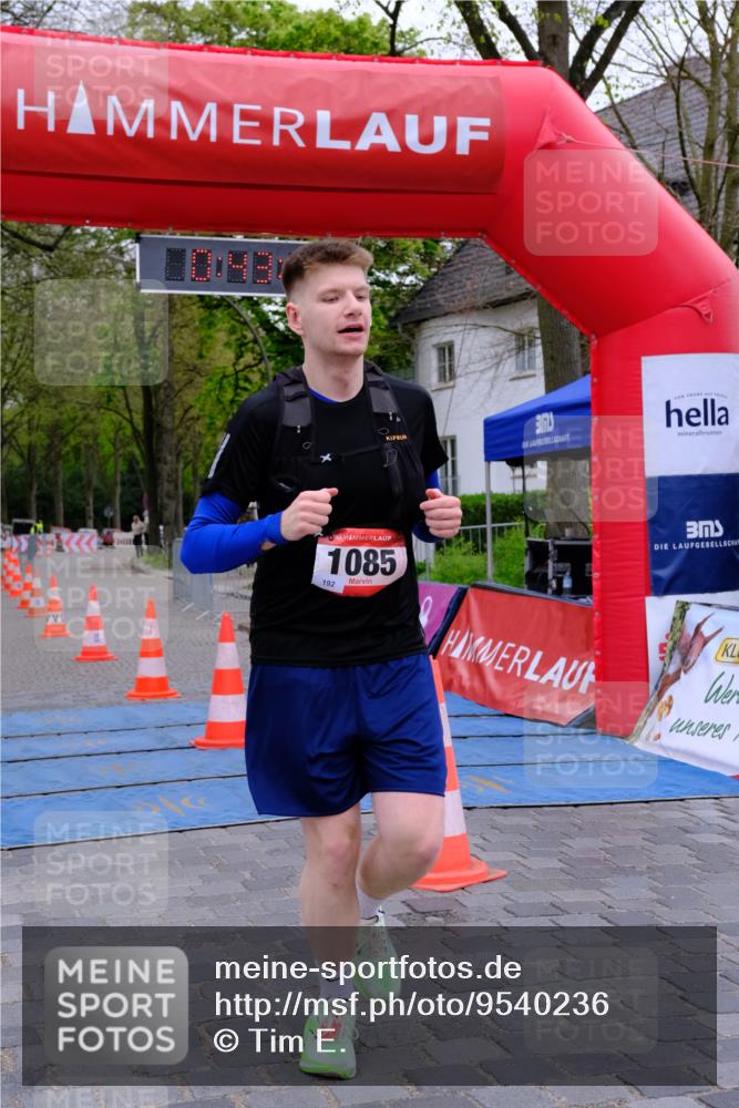 19.04.2026 - Hammer Lauf Tim E. http://msf.ph/oto/9540236 19.04.2026 11:43:34 Ziel 1085 meine-sportfotos.de