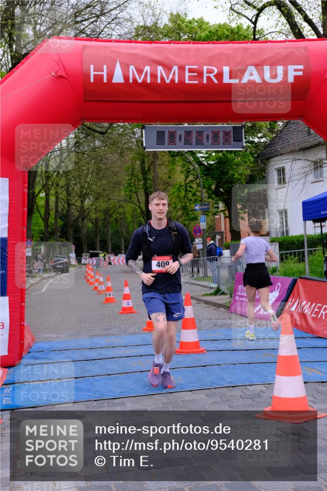 19.04.2026 - Hammer Lauf Tim E. http://msf.ph/oto/9540281 19.04.2026 11:44:17 Ziel 7, 409, 1255 meine-sportfotos.de