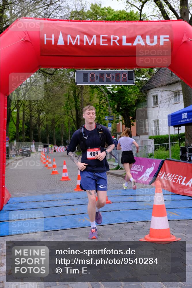 19.04.2026 - Hammer Lauf Tim E. http://msf.ph/oto/9540284 19.04.2026 11:44:17 Ziel 7, 409, 1255 meine-sportfotos.de