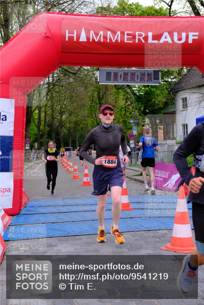19.04.2026 - Hammer Lauf Tim E. http://msf.ph/oto/9541219 19.04.2026 11:57:00 Ziel 15, 146, 510, 779, 1231, 1884 meine-sportfotos.de