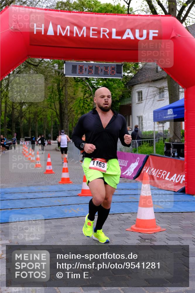 19.04.2026 - Hammer Lauf Tim E. http://msf.ph/oto/9541281 19.04.2026 11:57:54 Ziel 154, 987, 990, 1096, 1163 meine-sportfotos.de
