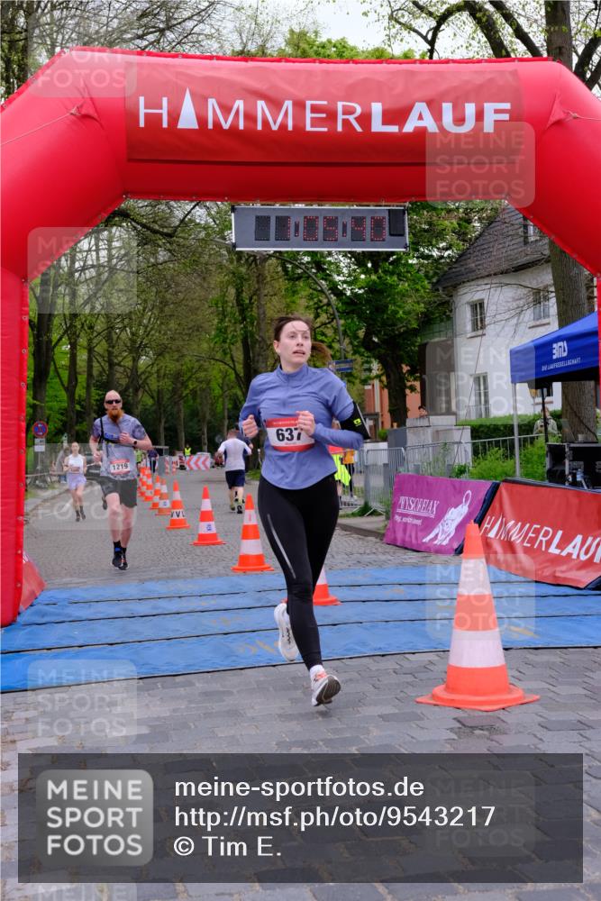 19.04.2026 - Hammer Lauf Tim E. http://msf.ph/oto/9543217 19.04.2026 12:05:48 Ziel 536, 637, 1219 meine-sportfotos.de