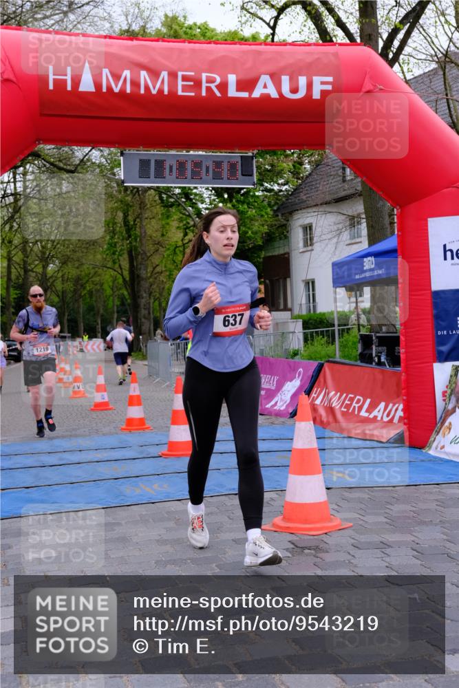 19.04.2026 - Hammer Lauf Tim E. http://msf.ph/oto/9543219 19.04.2026 12:05:48 Ziel 536, 637, 1219 meine-sportfotos.de