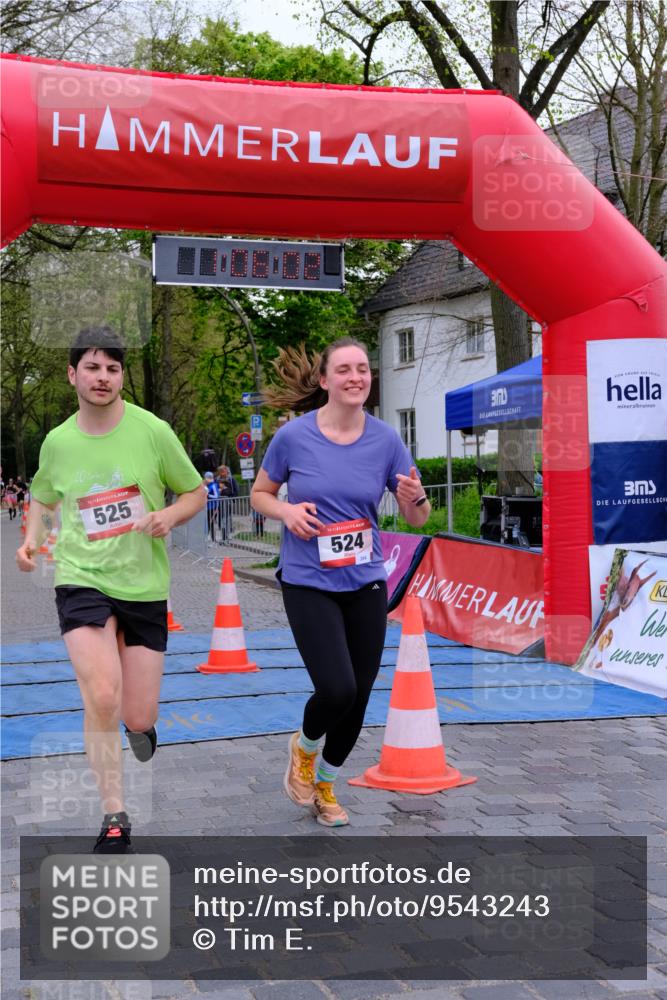 19.04.2026 - Hammer Lauf Tim E. http://msf.ph/oto/9543243 19.04.2026 12:06:10 Ziel 524, 525, 1278 meine-sportfotos.de