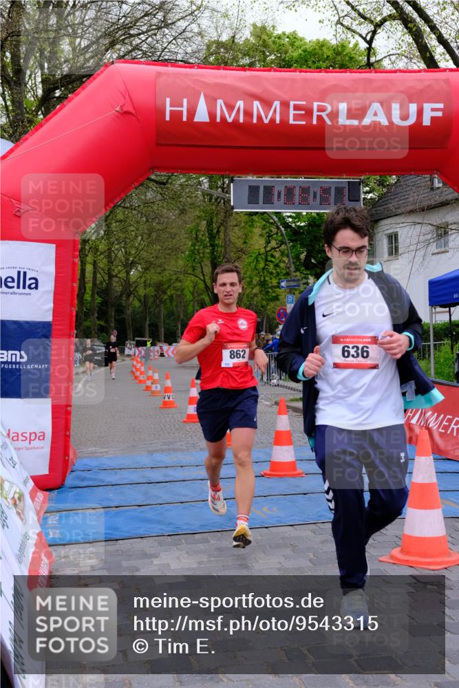 19.04.2026 - Hammer Lauf Tim E. http://msf.ph/oto/9543315 19.04.2026 12:06:59 Ziel 269, 636, 862 meine-sportfotos.de