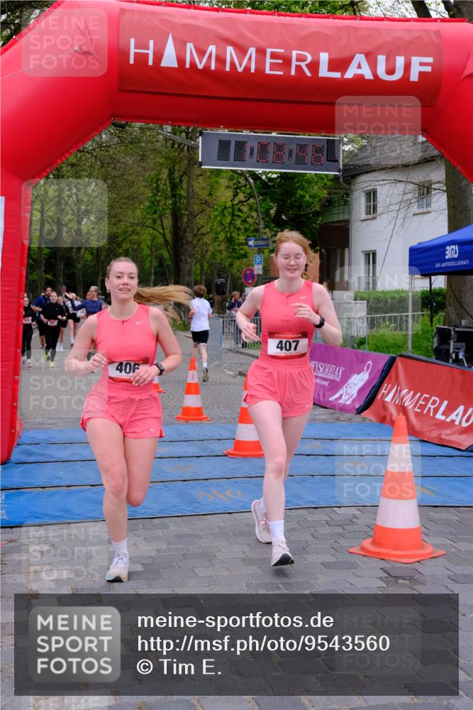 19.04.2026 - Hammer Lauf Tim E. http://msf.ph/oto/9543560 19.04.2026 12:08:54 Ziel 21, 406, 407, 467, 614, 673, 674, 825, 1269 meine-sportfotos.de