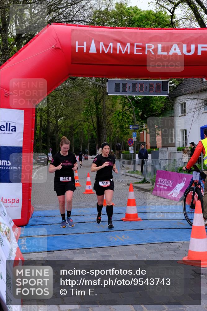 19.04.2026 - Hammer Lauf Tim E. http://msf.ph/oto/9543743 19.04.2026 12:10:38 Ziel 414, 416, 418, 1911 meine-sportfotos.de