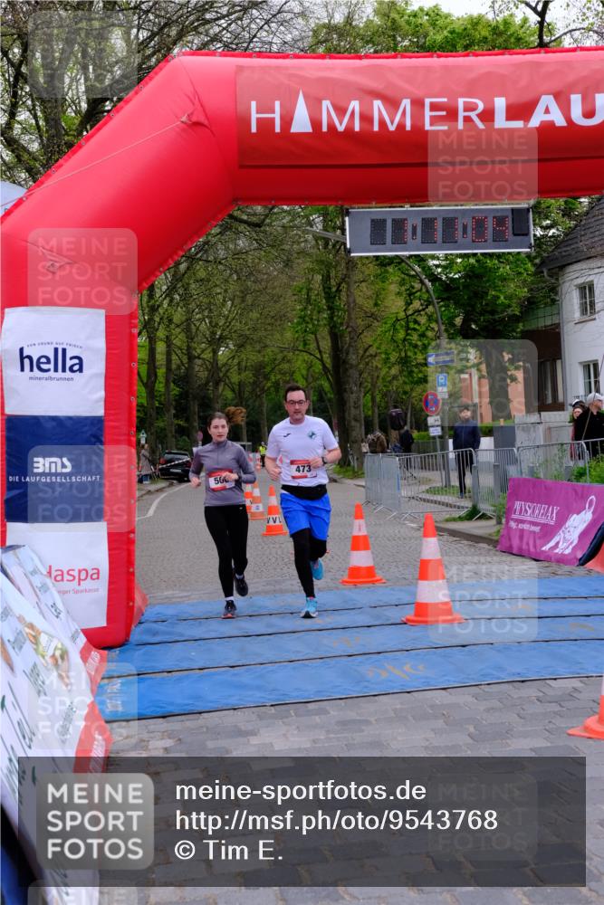 19.04.2026 - Hammer Lauf Tim E. http://msf.ph/oto/9543768 19.04.2026 12:11:12 Ziel 473, 506 meine-sportfotos.de