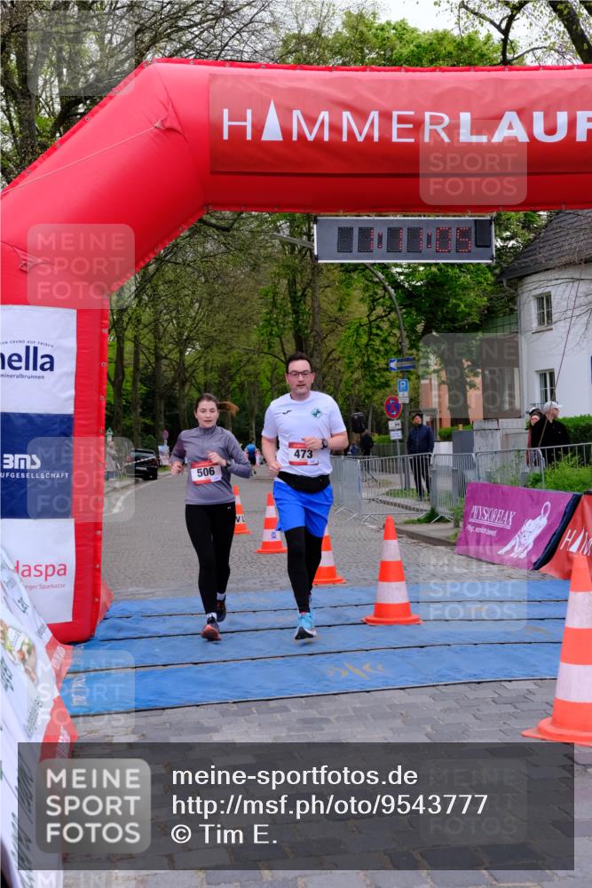 19.04.2026 - Hammer Lauf Tim E. http://msf.ph/oto/9543777 19.04.2026 12:11:13 Ziel 473, 506 meine-sportfotos.de
