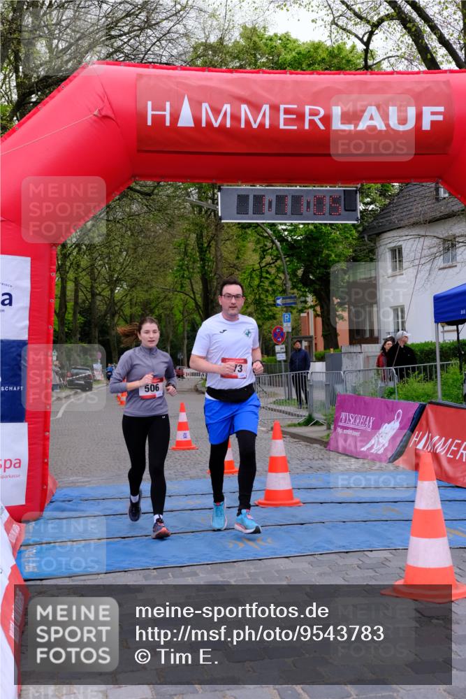 19.04.2026 - Hammer Lauf Tim E. http://msf.ph/oto/9543783 19.04.2026 12:11:13 Ziel 473, 506 meine-sportfotos.de