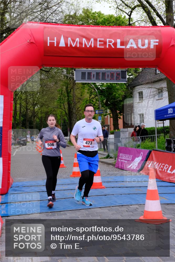 19.04.2026 - Hammer Lauf Tim E. http://msf.ph/oto/9543786 19.04.2026 12:11:13 Ziel 473, 506 meine-sportfotos.de
