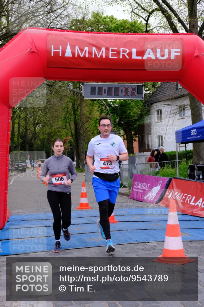 19.04.2026 - Hammer Lauf Tim E. http://msf.ph/oto/9543789 19.04.2026 12:11:13 Ziel 473, 506 meine-sportfotos.de