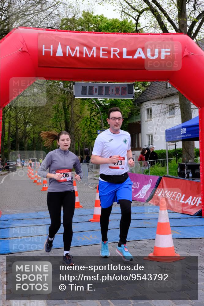 19.04.2026 - Hammer Lauf Tim E. http://msf.ph/oto/9543792 19.04.2026 12:11:14 Ziel 473, 506 meine-sportfotos.de