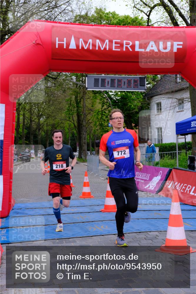19.04.2026 - Hammer Lauf Tim E. http://msf.ph/oto/9543950 19.04.2026 12:13:10 Ziel 218, 772, 1878 meine-sportfotos.de
