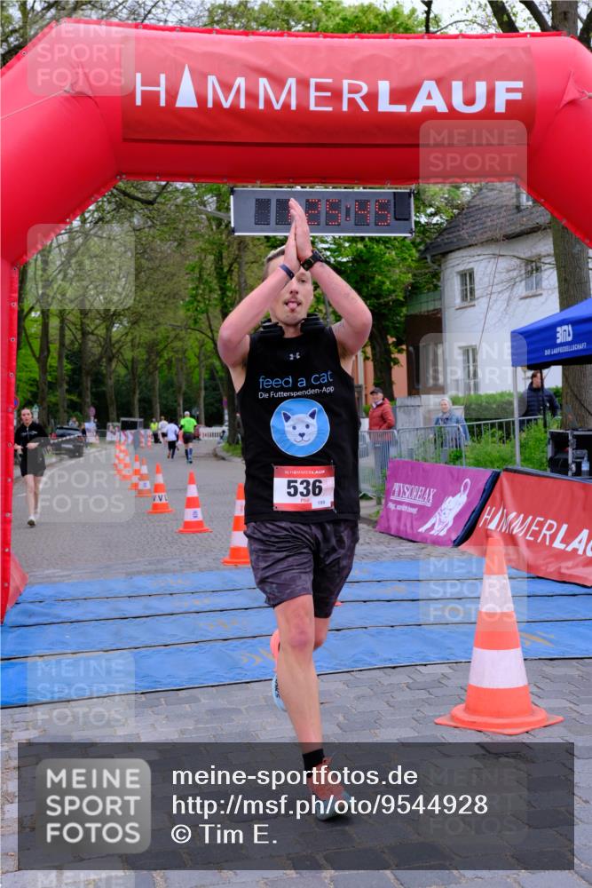 19.04.2026 - Hammer Lauf Tim E. http://msf.ph/oto/9544928 19.04.2026 12:25:53 Ziel 499, 536 meine-sportfotos.de