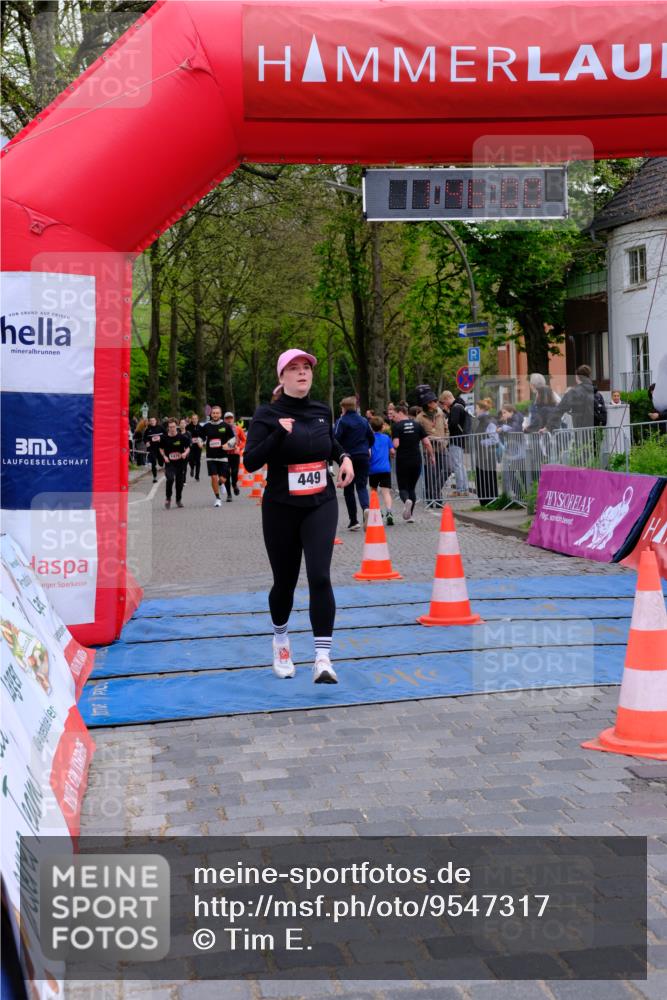 19.04.2026 - Hammer Lauf Tim E. http://msf.ph/oto/9547317 19.04.2026 12:46:08 Ziel 5, 295, 341, 449, 511, 749 meine-sportfotos.de