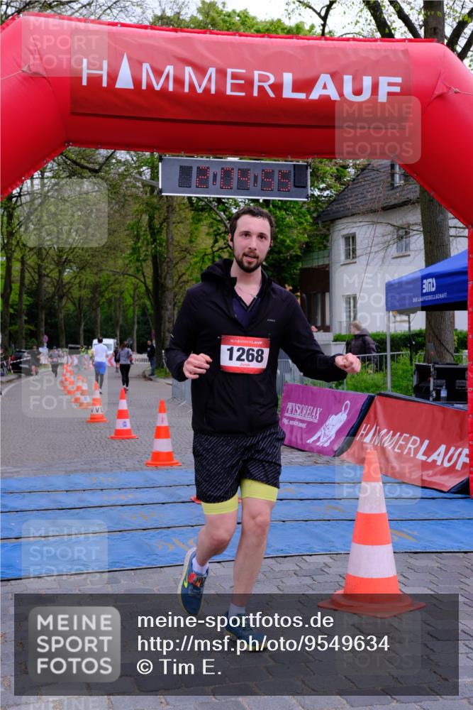 19.04.2026 - Hammer Lauf Tim E. http://msf.ph/oto/9549634 19.04.2026 13:05:02 Ziel 11, 830, 1268 meine-sportfotos.de