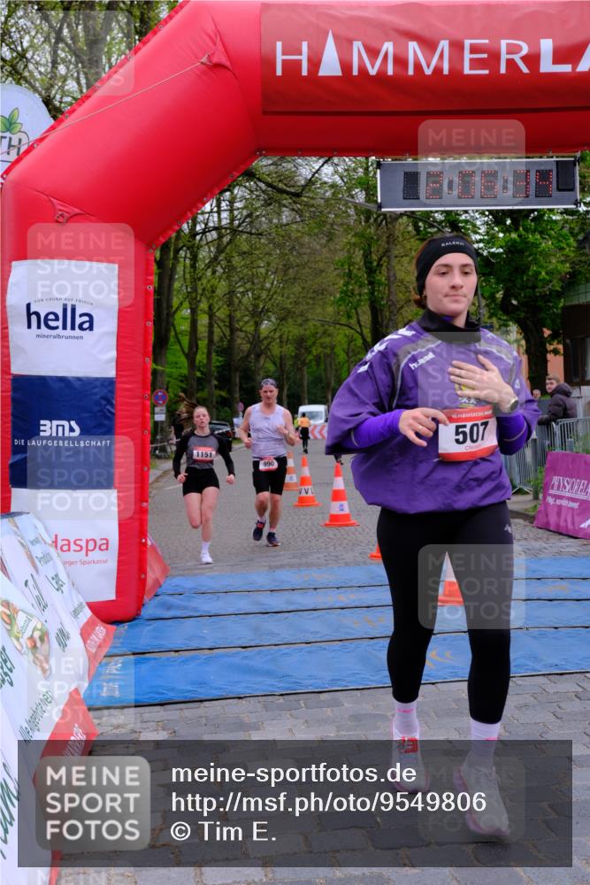 19.04.2026 - Hammer Lauf Tim E. http://msf.ph/oto/9549806 19.04.2026 13:06:41 Ziel 507, 990, 1151 meine-sportfotos.de