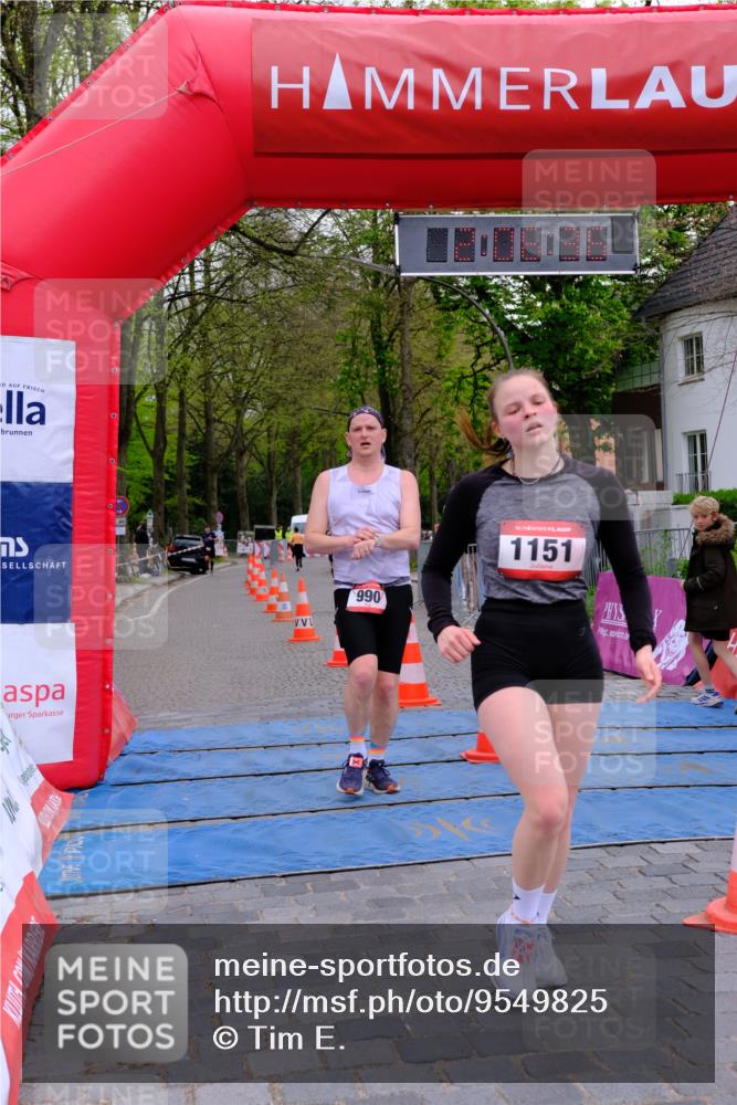 19.04.2026 - Hammer Lauf Tim E. http://msf.ph/oto/9549825 19.04.2026 13:06:43 Ziel 507, 990, 1151 meine-sportfotos.de