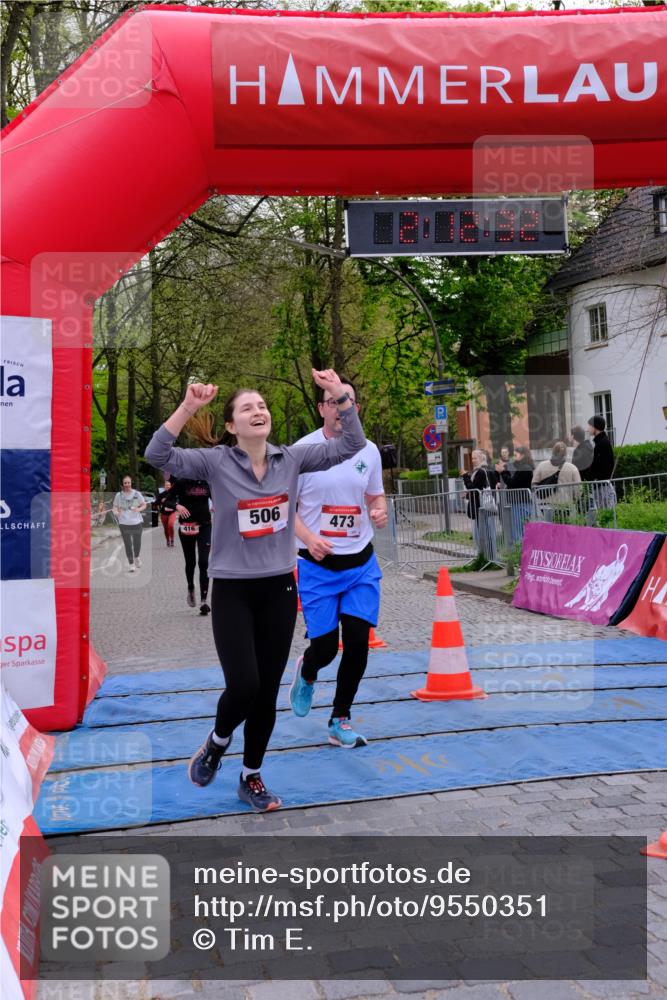 19.04.2026 - Hammer Lauf Tim E. http://msf.ph/oto/9550351 19.04.2026 13:12:40 Ziel 416, 473, 506 meine-sportfotos.de