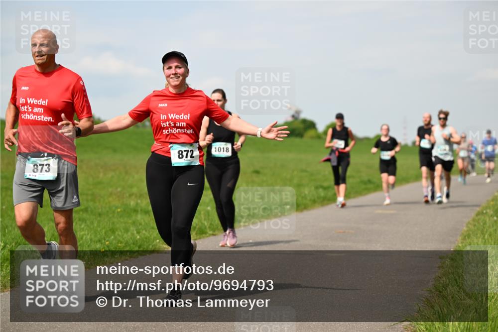 10.05.2026 - 8. Wedeler Halbmarathon Dr. Thomas Lammeyer http://msf.ph/oto/9694793 10.05.2026 11:19:56 Laufen 873, 148, 1018, 872 meine-sportfotos.de
