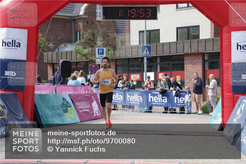 10.05.2026 - 8. Wedeler Halbmarathon Yannick Fuchs http://msf.ph/oto/9700080 10.05.2026 11:19:53 Ziel 442, 619 meine-sportfotos.de