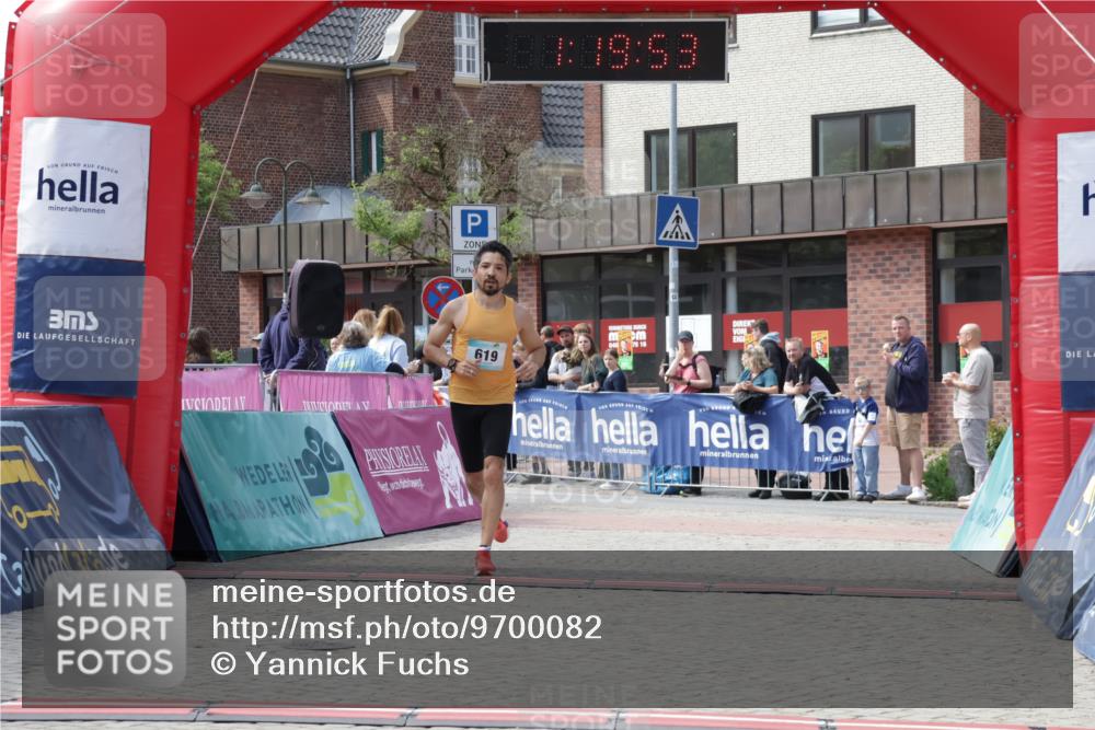 10.05.2026 - 8. Wedeler Halbmarathon Yannick Fuchs http://msf.ph/oto/9700082 10.05.2026 11:19:53 Ziel 442, 619 meine-sportfotos.de