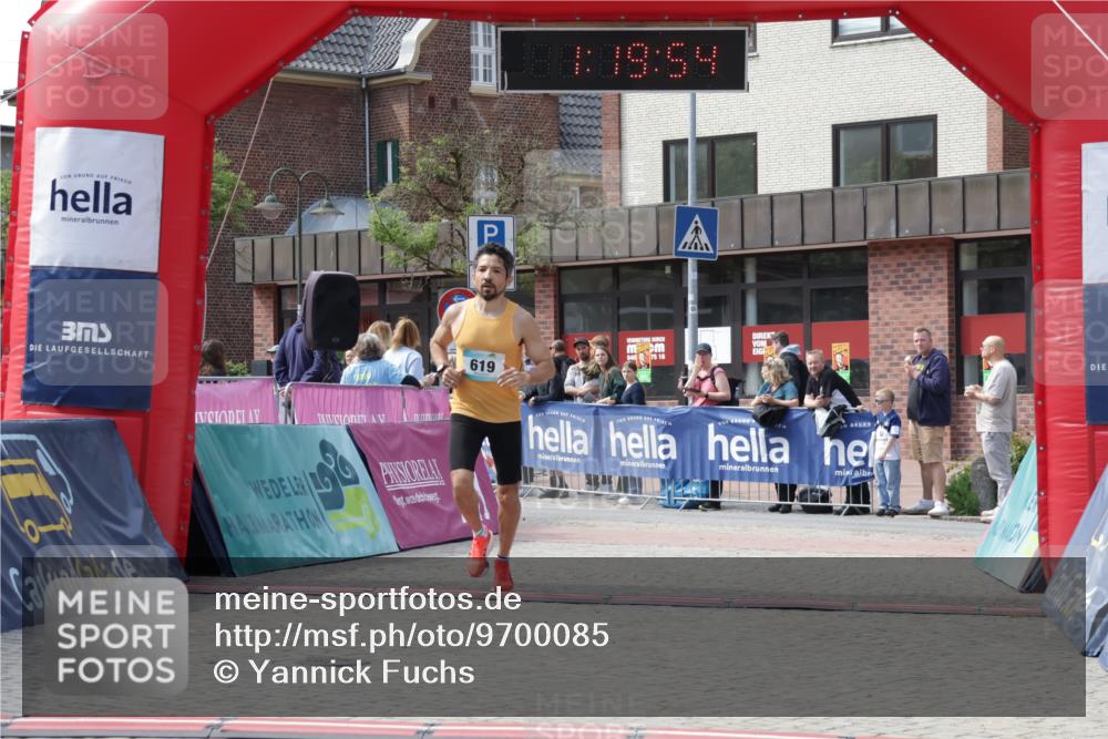 10.05.2026 - 8. Wedeler Halbmarathon Yannick Fuchs http://msf.ph/oto/9700085 10.05.2026 11:19:53 Ziel 442, 619 meine-sportfotos.de