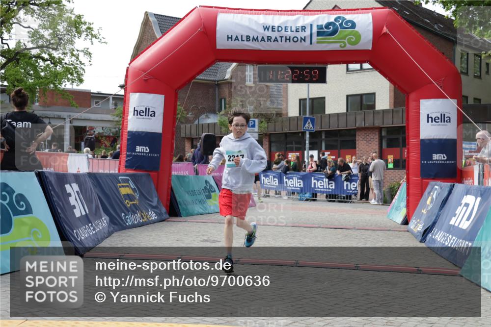 10.05.2026 - 8. Wedeler Halbmarathon Yannick Fuchs http://msf.ph/oto/9700636 10.05.2026 11:22:57 Ziel 251, 2217 meine-sportfotos.de