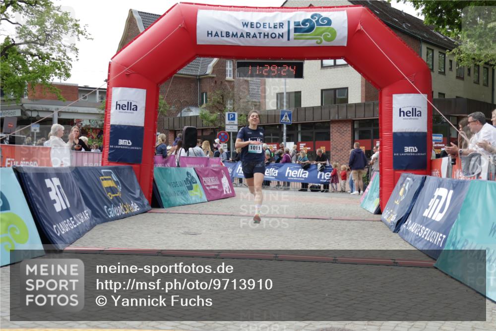 10.05.2026 - 8. Wedeler Halbmarathon Yannick Fuchs http://msf.ph/oto/9713910 10.05.2026 11:29:23 Ziel 1011, 2019 meine-sportfotos.de