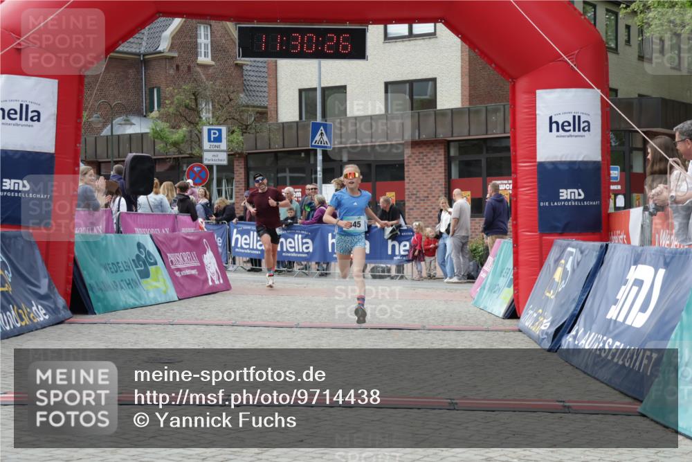 10.05.2026 - 8. Wedeler Halbmarathon Yannick Fuchs http://msf.ph/oto/9714438 10.05.2026 11:30:24 Ziel 345, 752 meine-sportfotos.de
