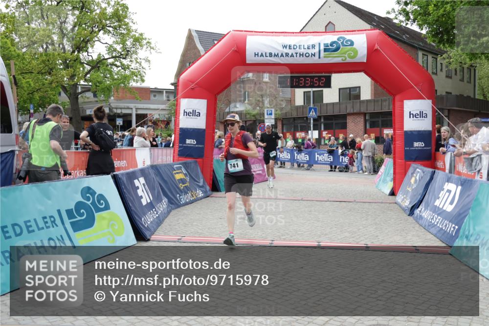 10.05.2026 - 8. Wedeler Halbmarathon Yannick Fuchs http://msf.ph/oto/9715978 10.05.2026 11:33:51 Ziel 741, 2099 meine-sportfotos.de