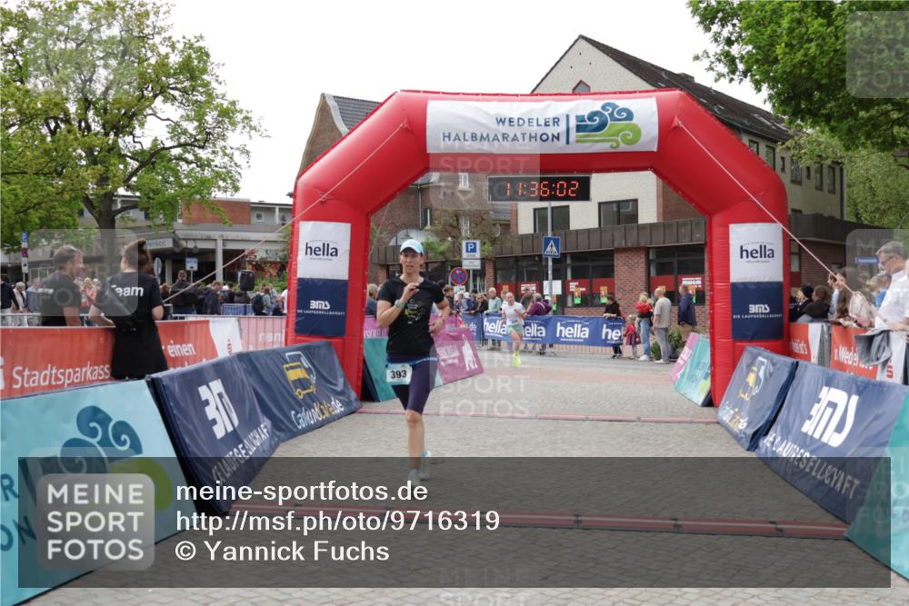 10.05.2026 - 8. Wedeler Halbmarathon Yannick Fuchs http://msf.ph/oto/9716319 10.05.2026 11:36:00 Ziel 393, 898 meine-sportfotos.de